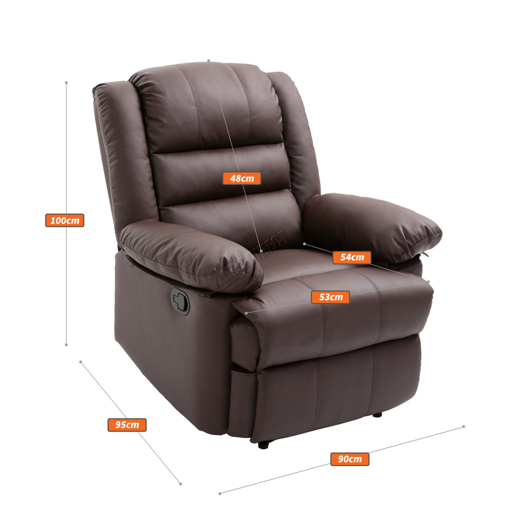 WestWood Recliner Sofa Chair Armchair RS04