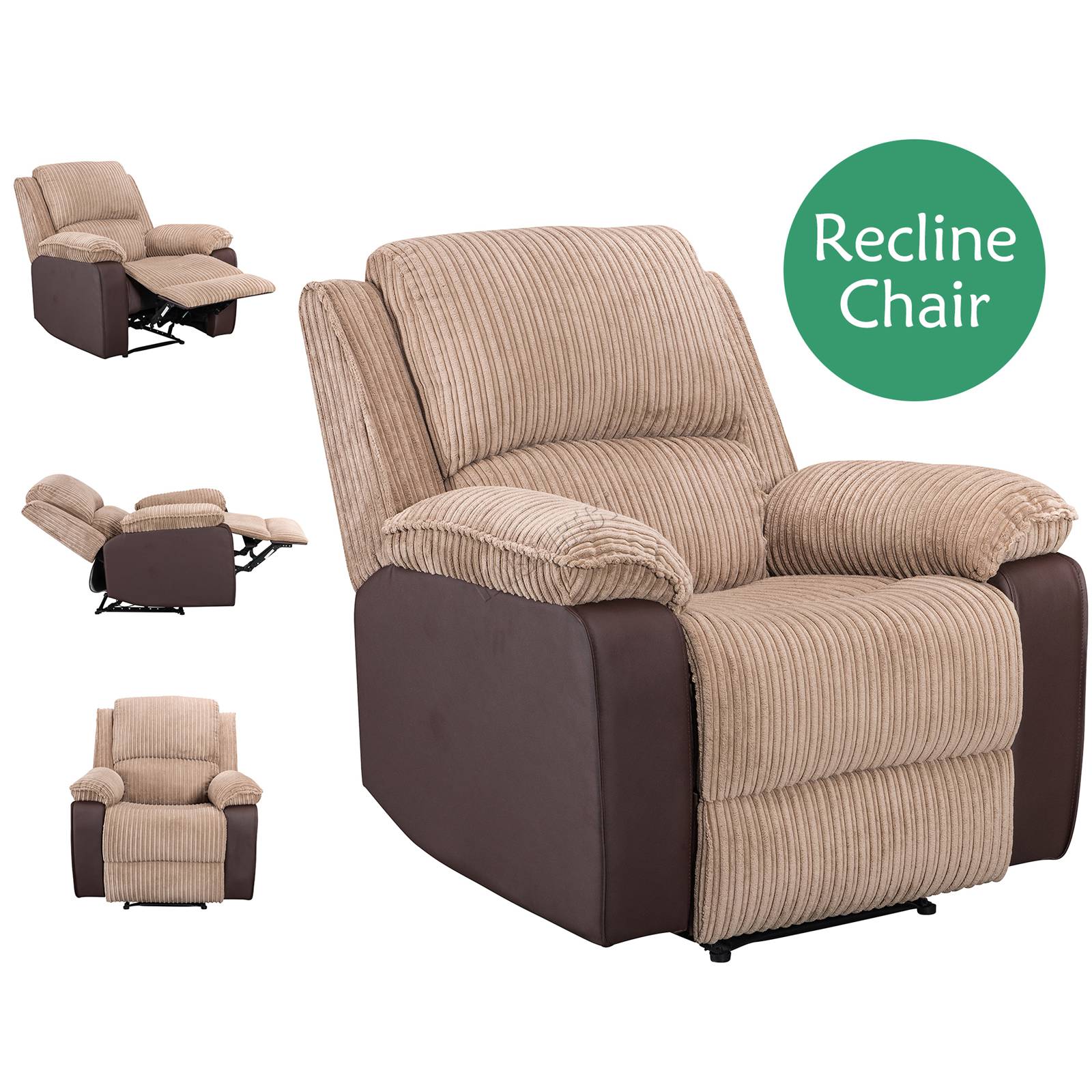WestWood Recliner Sofa Chair Armchair RS05