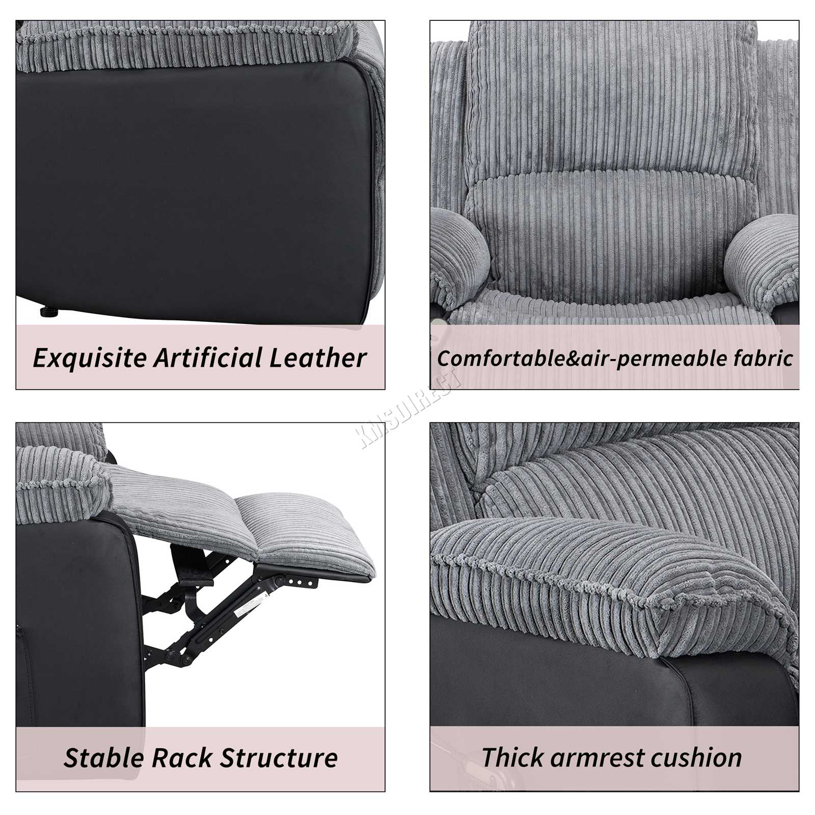 WestWood Recliner Sofa Chair Armchair RS05
