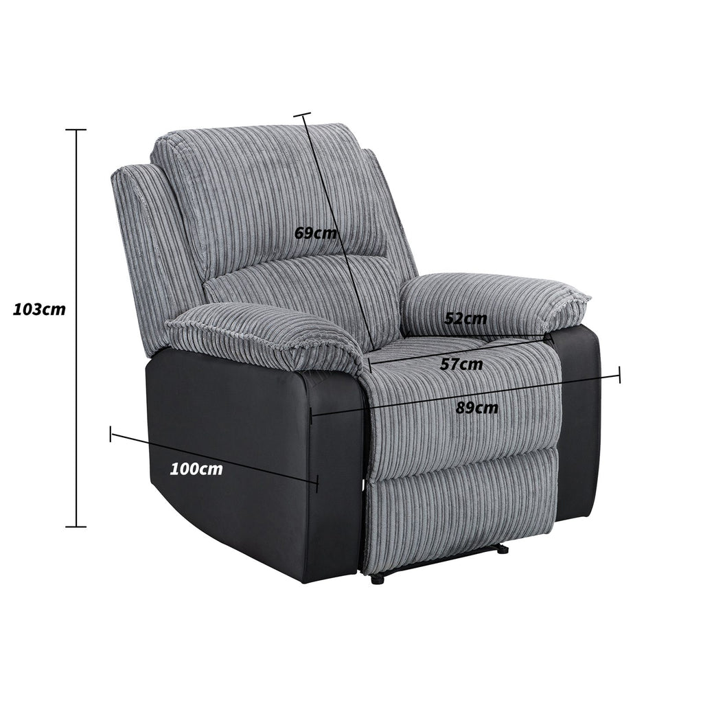 WestWood Recliner Sofa Chair Armchair RS05