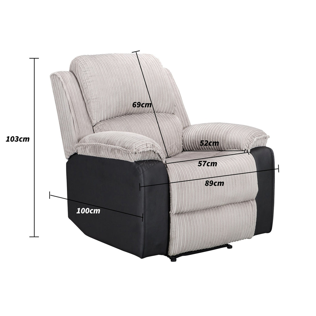 WestWood Recliner Sofa Chair Armchair RS05