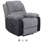 WestWood Recliner Sofa Fabric Electric Faux Leather Armchair RS06