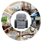 WestWood Recliner Sofa Fabric Electric Faux Leather Armchair RS06