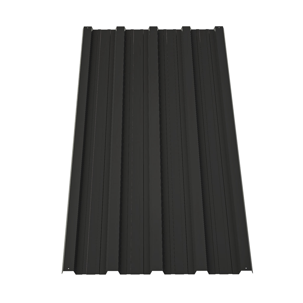 BIRCHTREE 129x45cm Roof Sheets 18X Corrugated Metal Roofing Panels