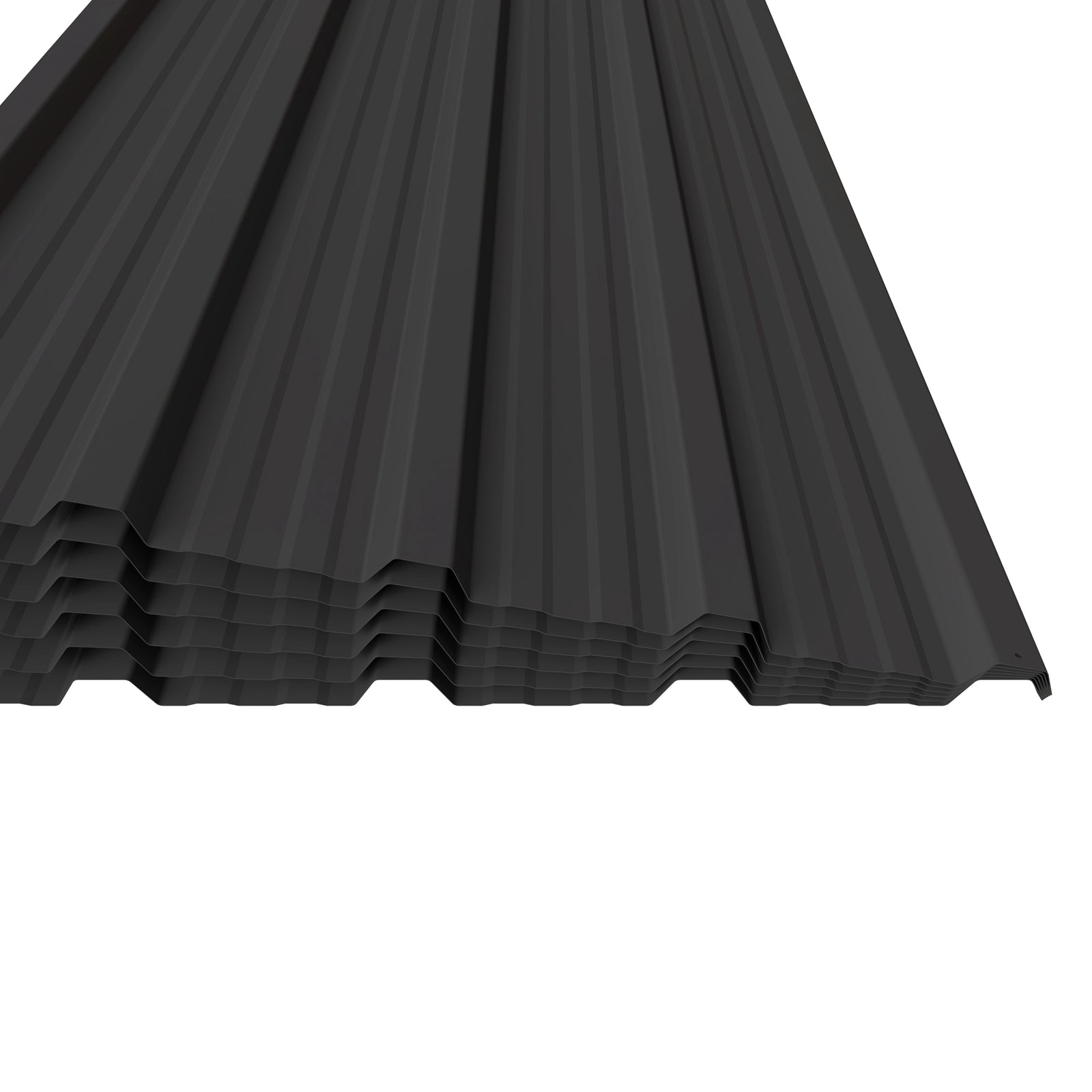 BIRCHTREE 129x45cm Roof Sheets 12X Corrugated Metal Roofing Panels
