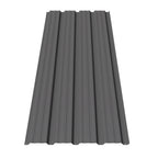 BIRCHTREE 129x45cm Roof Sheets 12X Corrugated Metal Roofing Panels