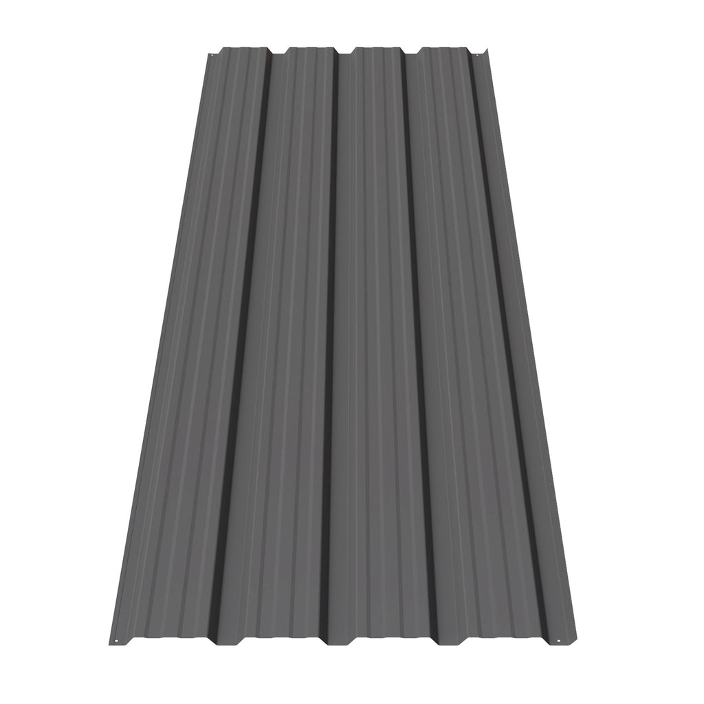 BIRCHTREE 129x45cm Roof Sheets 18X Corrugated Metal Roofing Panels
