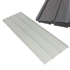 BIRCHTREE 129x45cm Roof Sheets 18X Corrugated Metal Roofing Panels