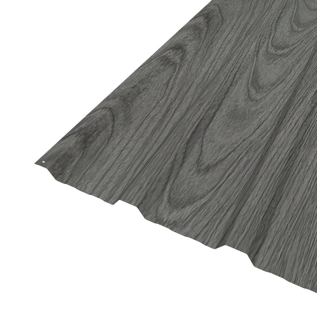 BIRCHTREE 129x45cm Roof Sheets 12X Corrugated Metal Roofing Panels
