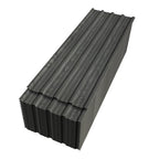 BIRCHTREE 129x45cm Roof Sheets 18X Corrugated Metal Roofing Panels