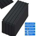 BIRCHTREE 108x45cm Roof Sheets 24X Corrugated Metal Roofing Panels