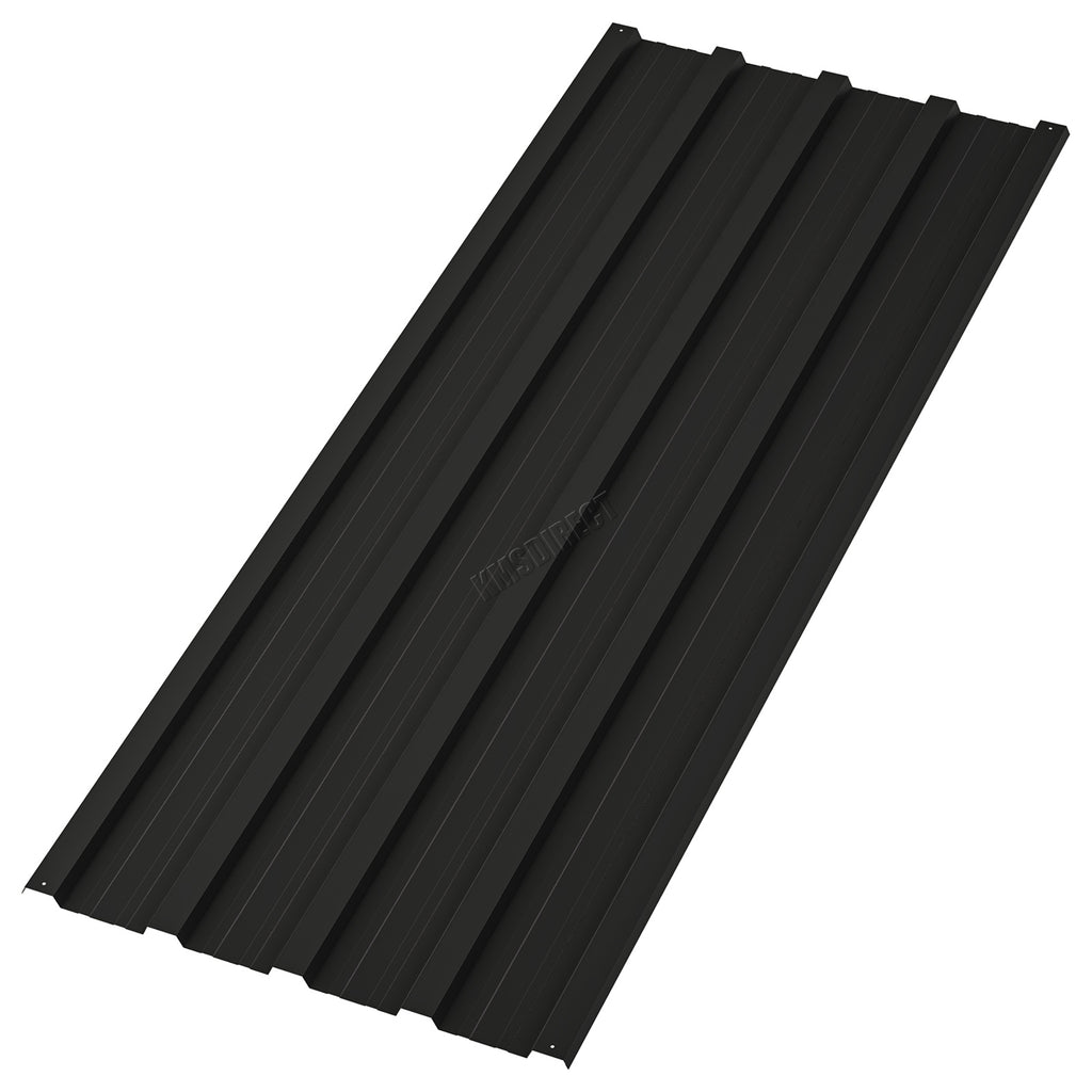 BIRCHTREE 108x45cm Roof Sheets 24X Corrugated Metal Roofing Panels