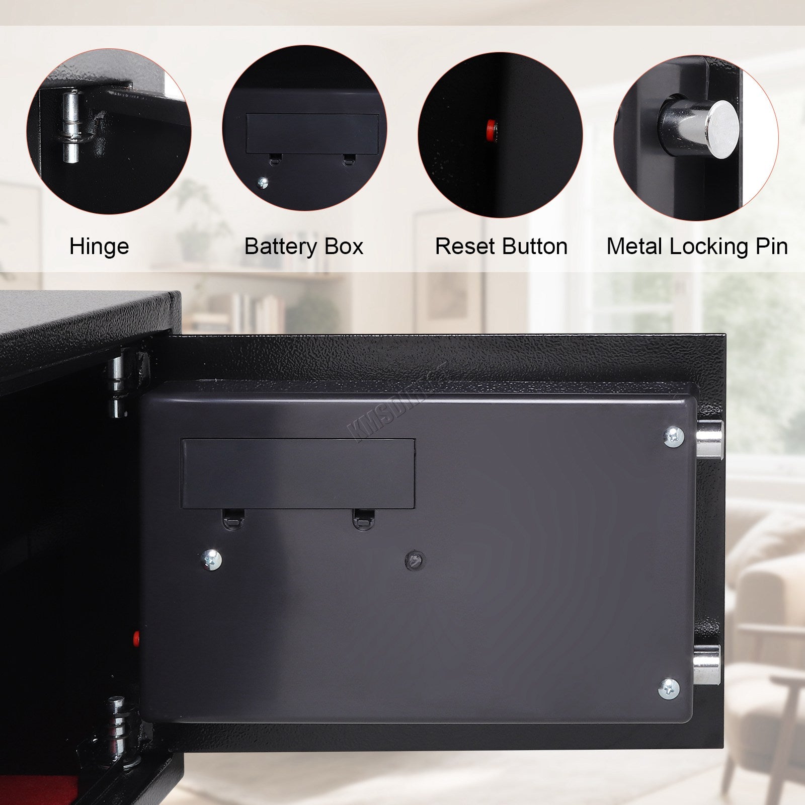 WestWood Home Security Safe Box Steel Electronic Lock