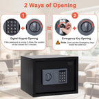 WestWood Home Security Safe Box Steel Electronic Lock