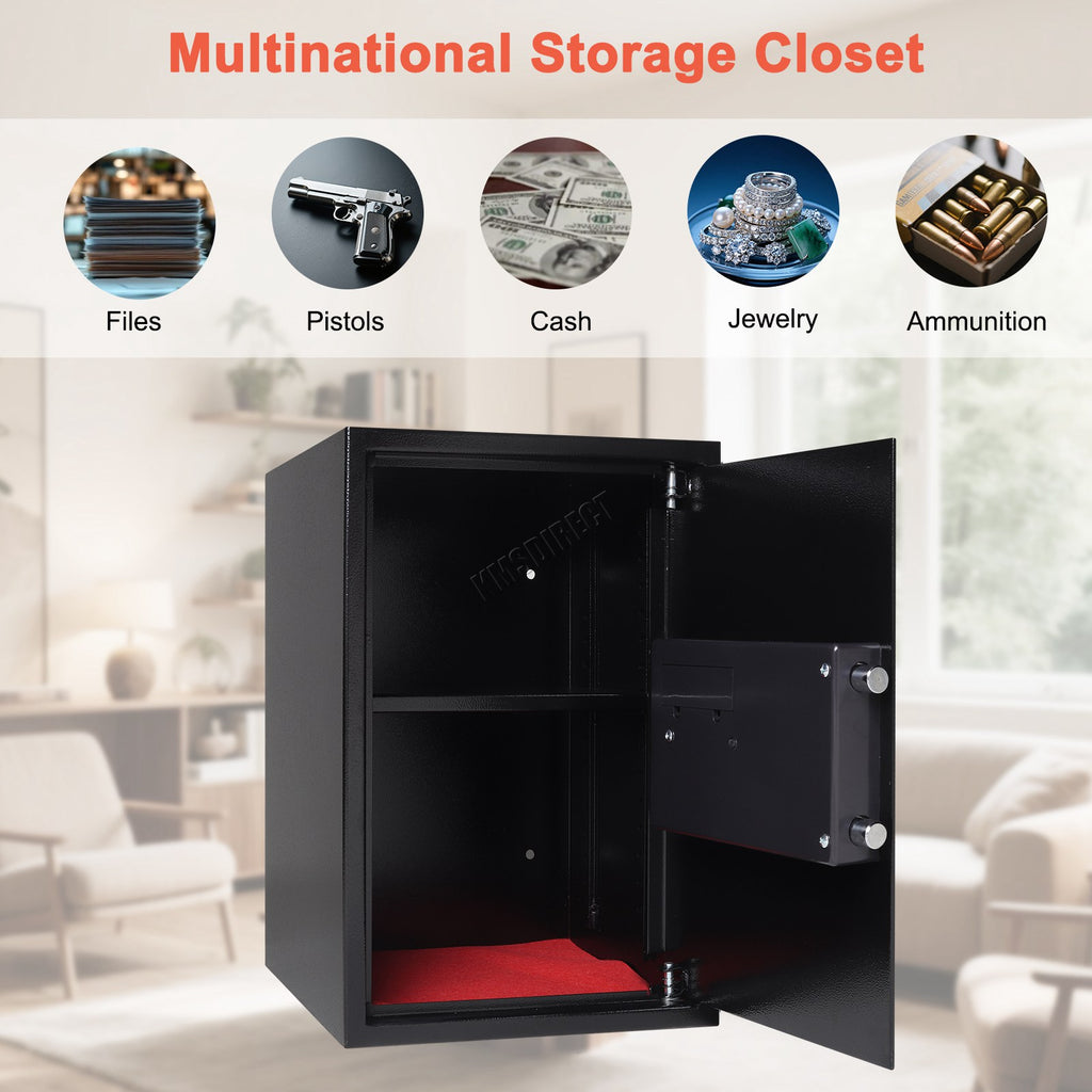 WestWood Home Security Safe Box Steel Electronic Lock
