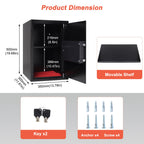WestWood Home Security Safe Box Steel Electronic Lock