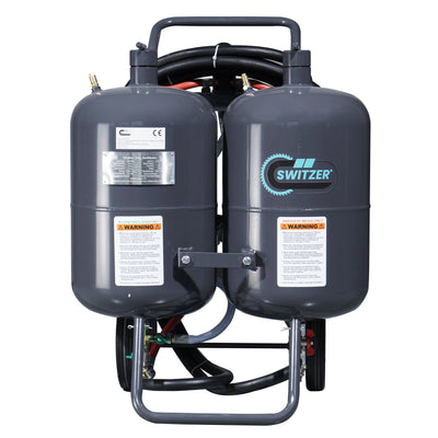 SwitZer 10 Gallon Dual Tank Soda & Abrasive Sand Blaster