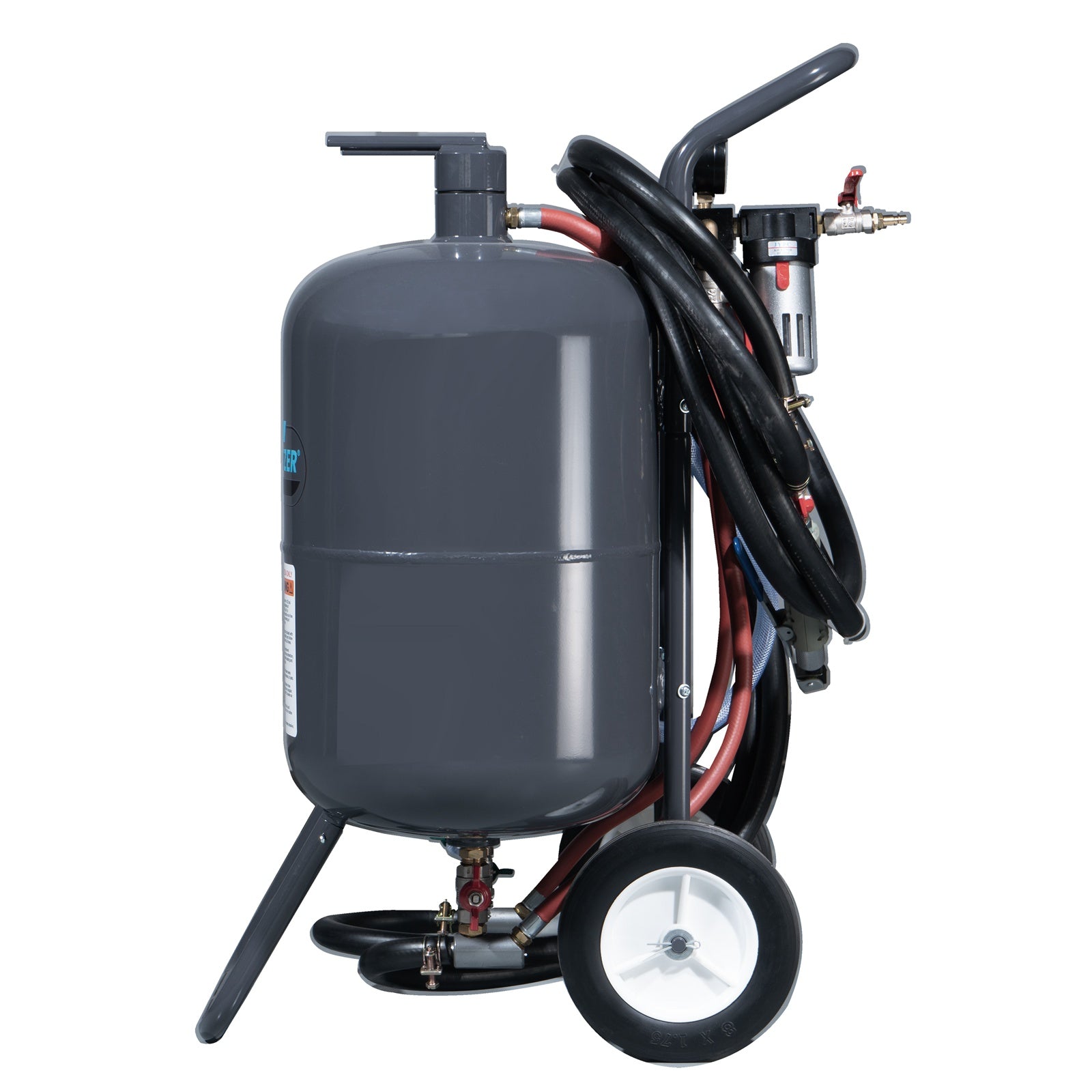 SwitZer 10 Gallon Dual Tank Soda & Abrasive Sand Blaster