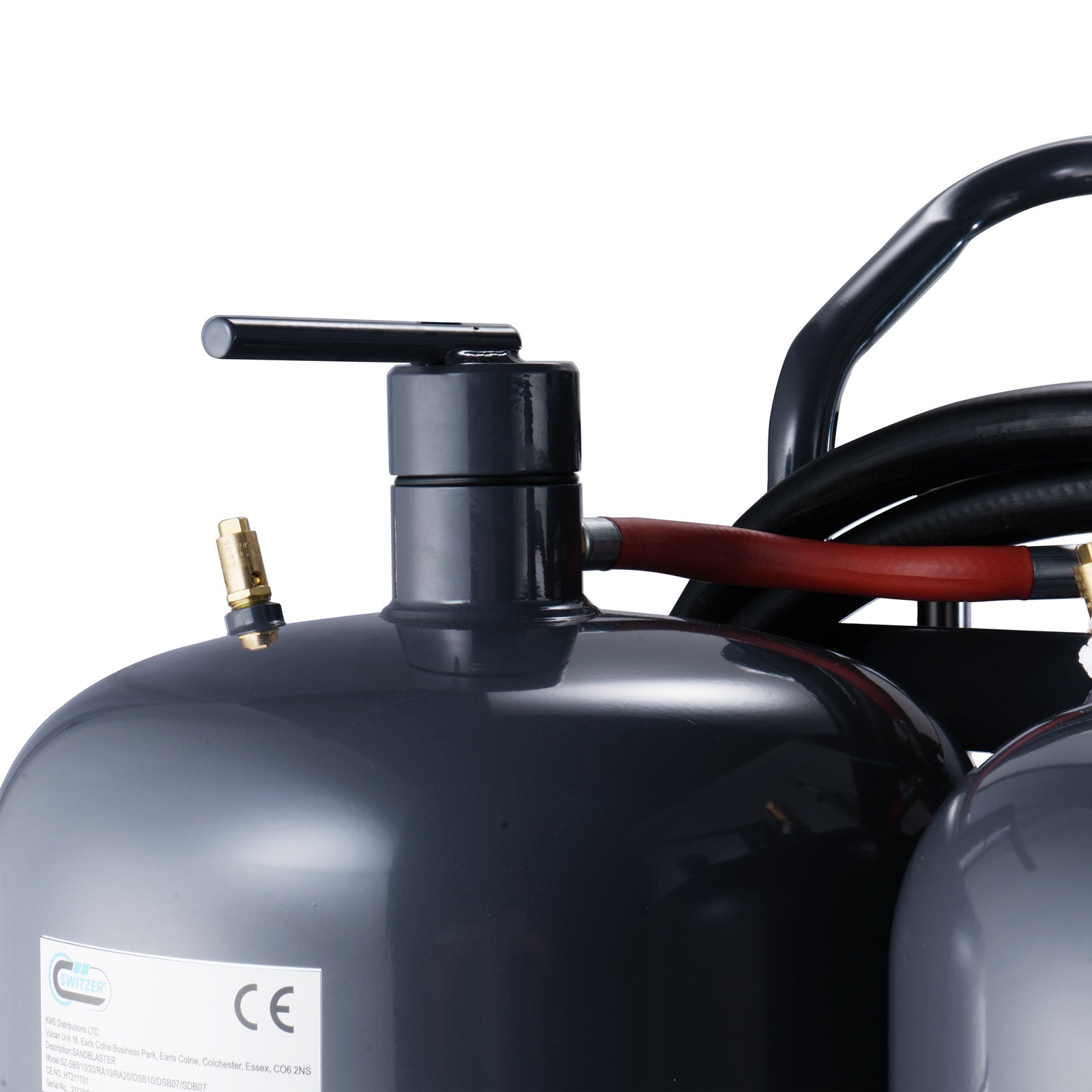 SwitZer 10 Gallon Dual Tank Soda & Abrasive Sand Blaster