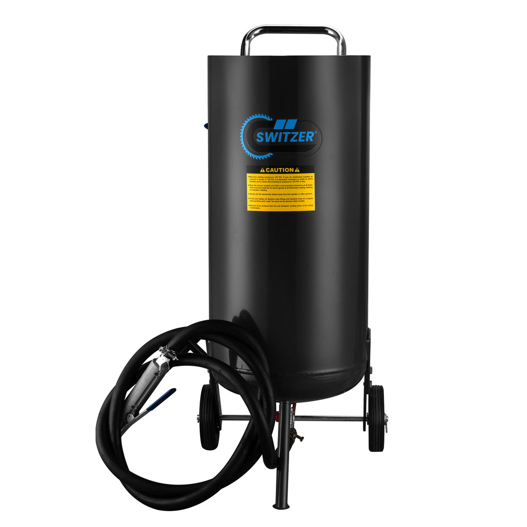 SwitZer 44L Roll-About Pressure Sandblaster Grey