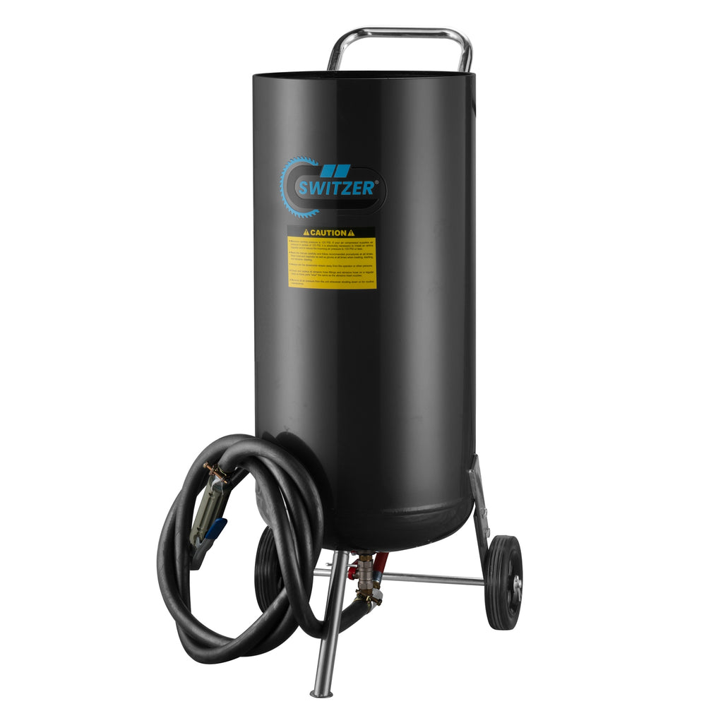 SwitZer 44L Roll-About Pressure Sandblaster Grey