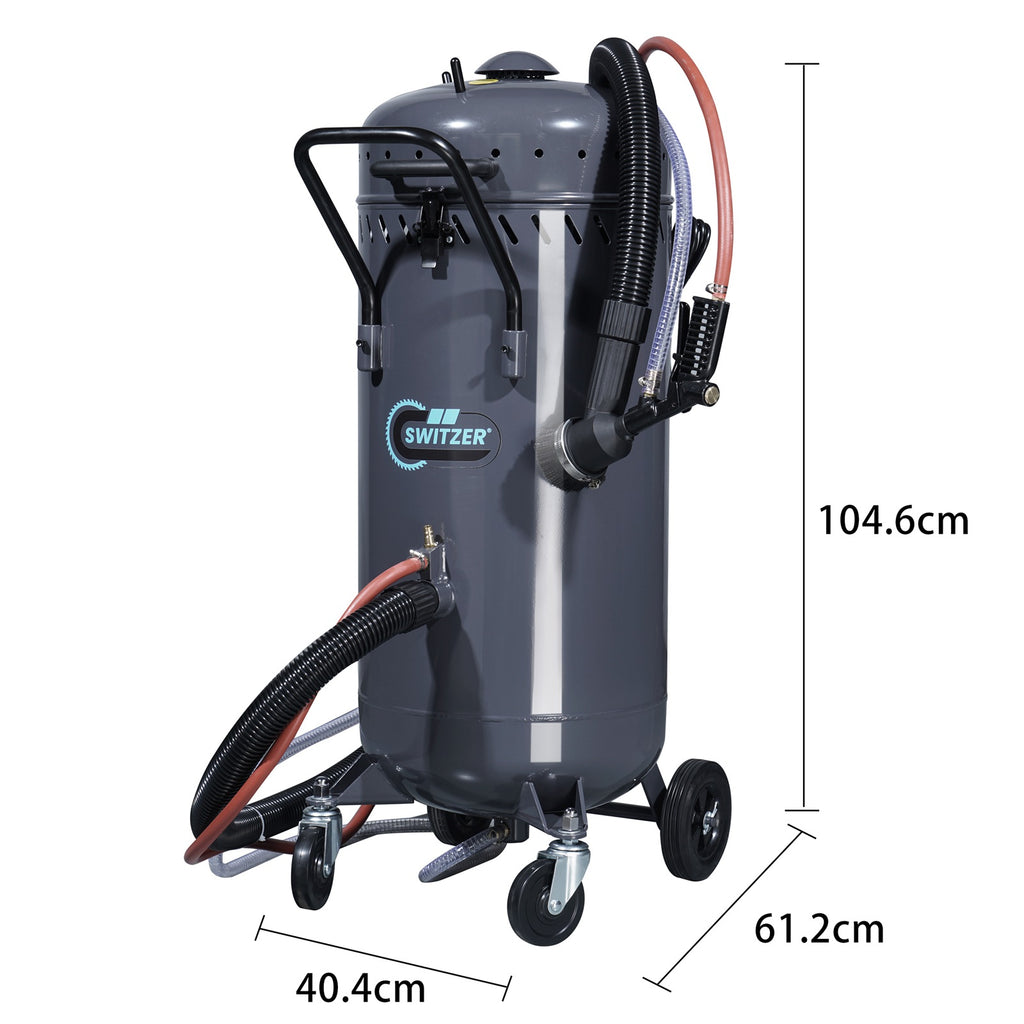 SwitZer 1200W Vacuum Sandblaster Grey