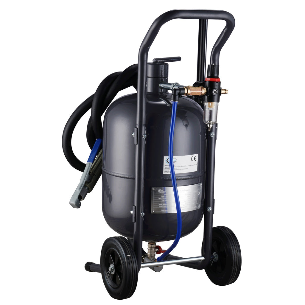 SwitZer Portable 5 Gallon Sandblaster Grey