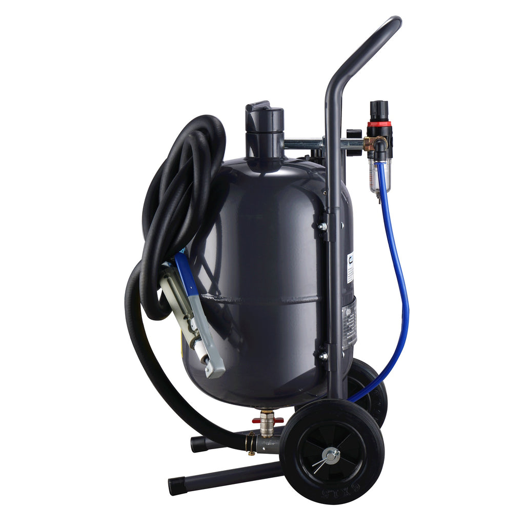 SwitZer Portable 5 Gallon Sandblaster Grey