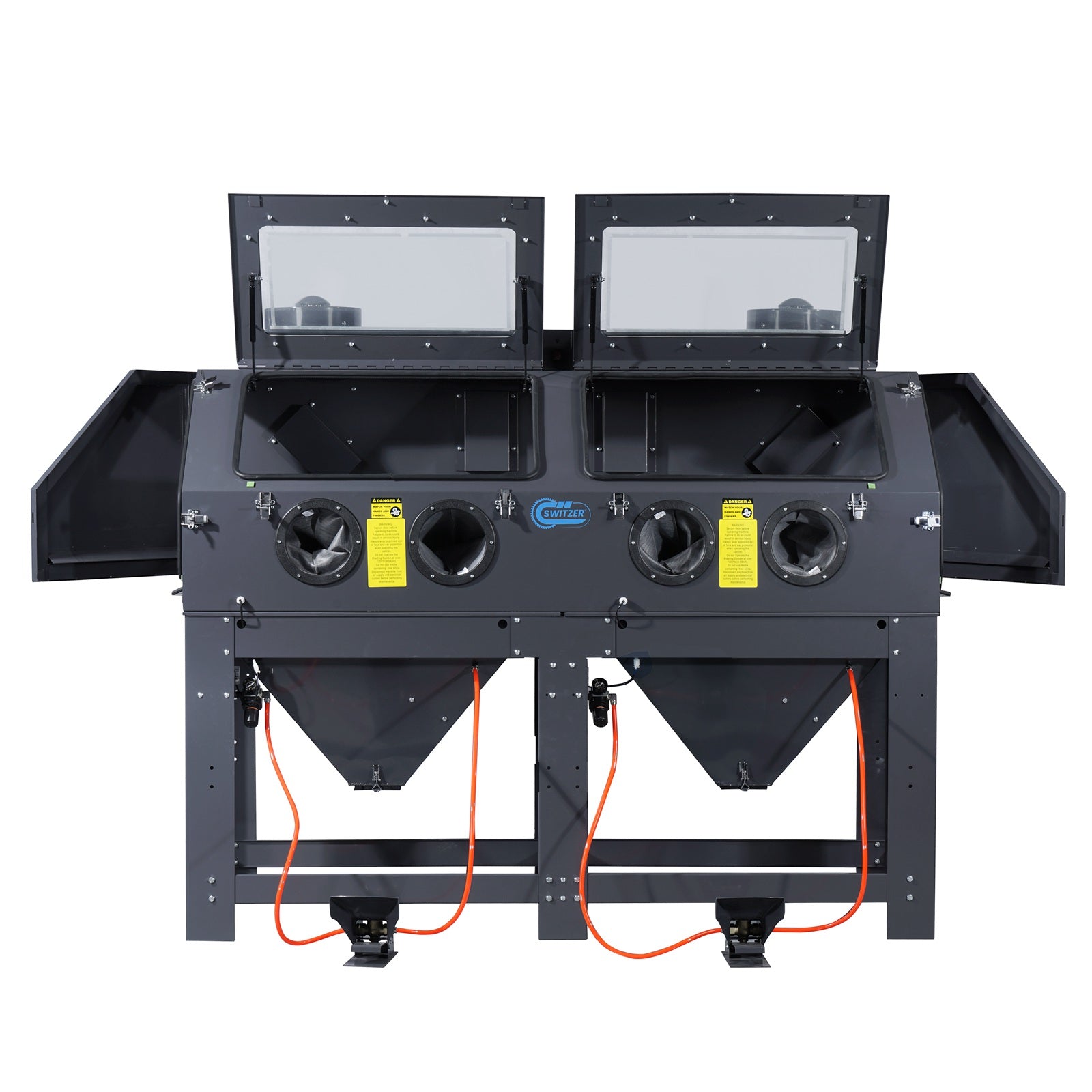 SwitZer 880L Dual Station Sandblasting Cabinet