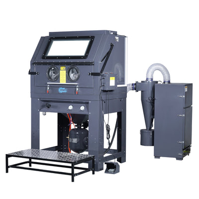 SwitZer 990L High Pressure Sandblaster Cabinet with Cyclone Dust Collector