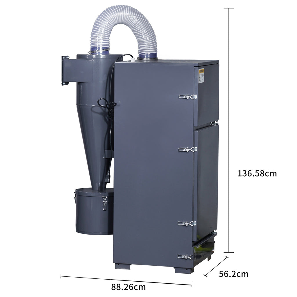 SwitZer 990L High Pressure Sandblaster Cabinet with Cyclone Dust Collector