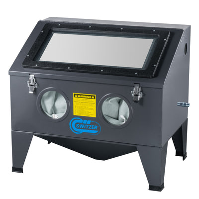SwitZer 190L Benchtop Blast Cabinet Grey