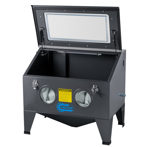 SwitZer 190L Benchtop Blast Cabinet Grey