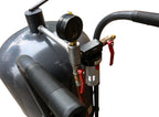 SwitZer 20 Gallon Sandblaster With Nozzle Pressure Gauge 2.5m Hose Filling Funnel