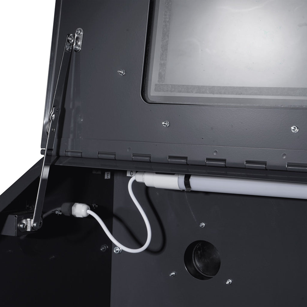 SwitZer Magnum Sandblaster Cabinet Sandblastering SBC220 With LED Light
