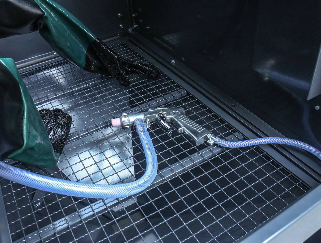 SwitZer Magnum Sandblaster Cabinet Sandblastering SBC220 With LED Light