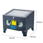 SwitZer Sandblaster Cabinet Sand Blaster Sandblastering SBC90 With LED Light