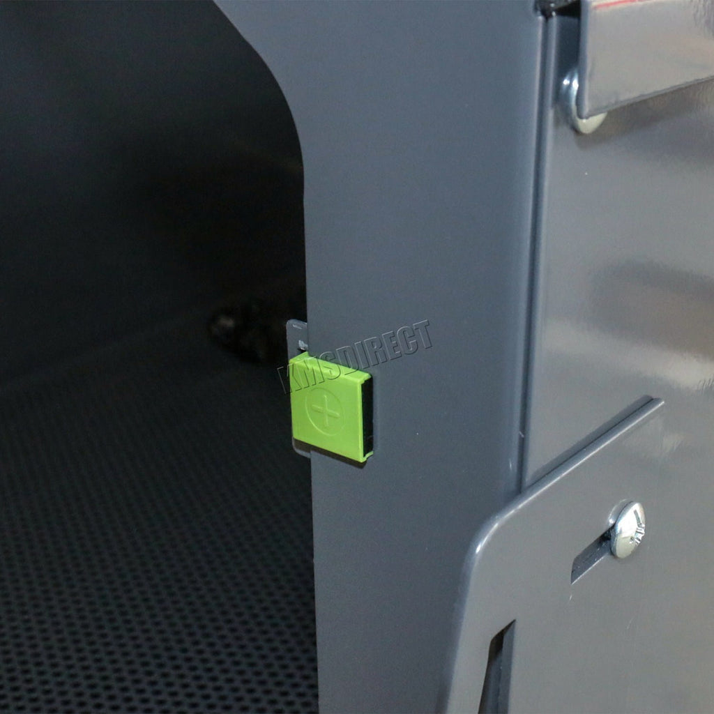 Close-up of a sandblasting machine