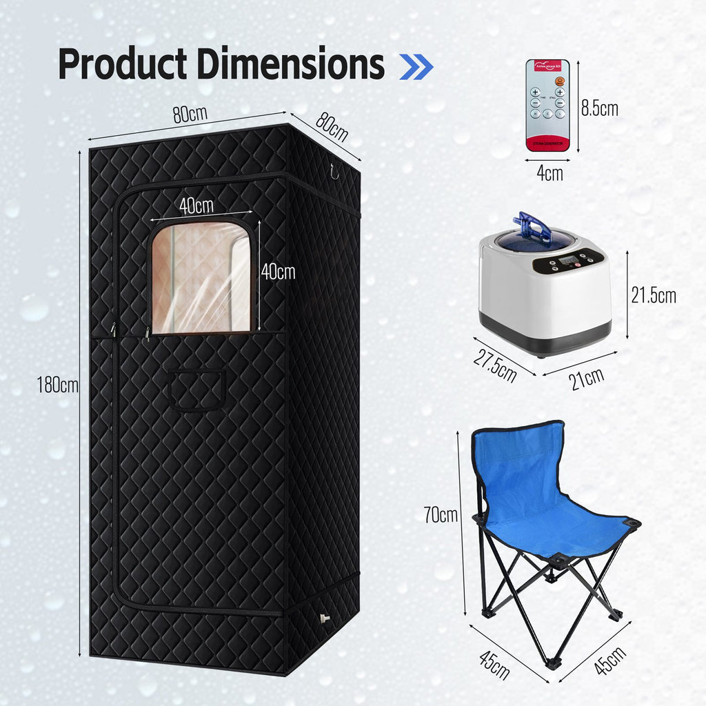 Westwood Portable Sauna Set