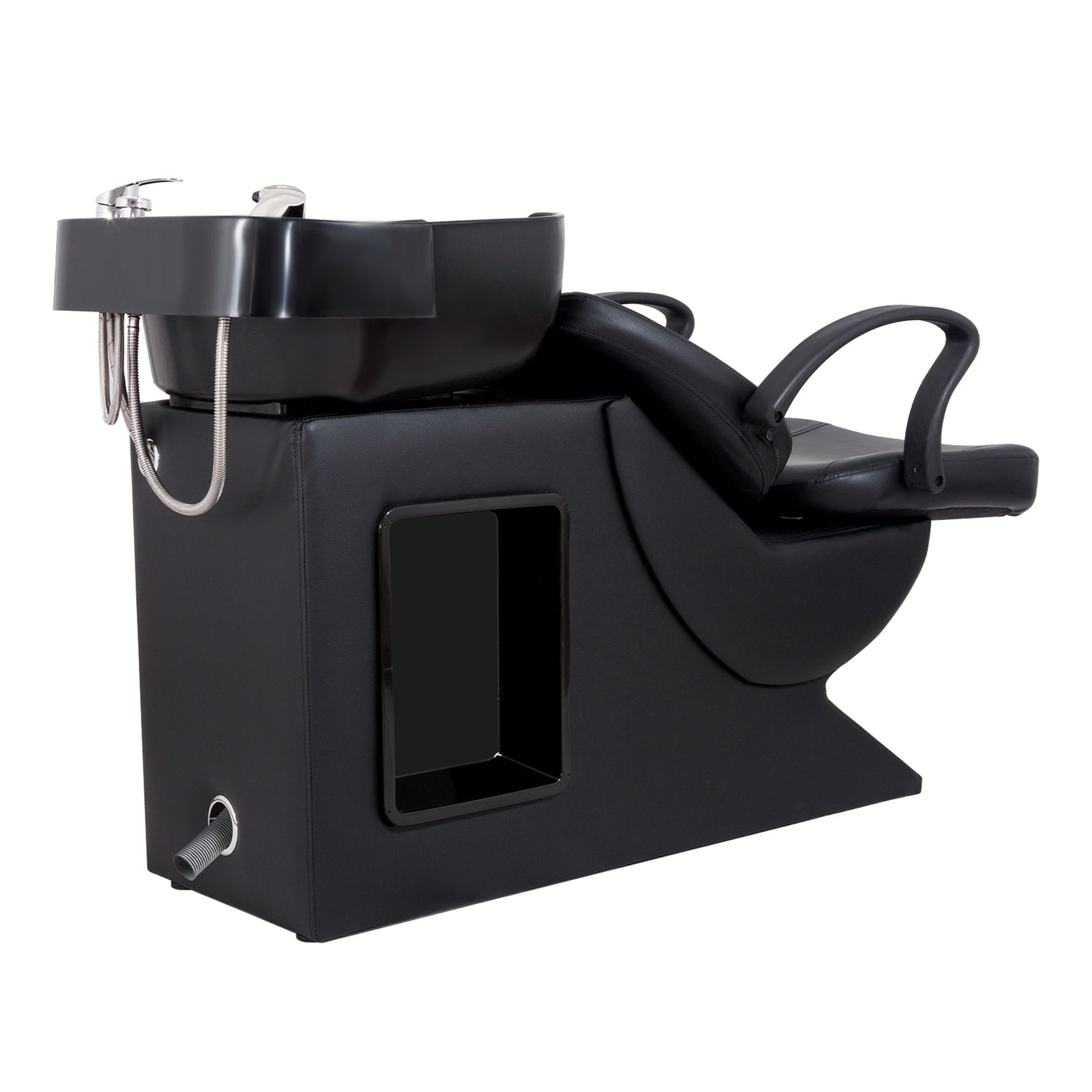 WestWood Shampoo Bowl and Chair Set Black