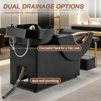 WestWood Shampoo Bowl Chair SBCS02 Black