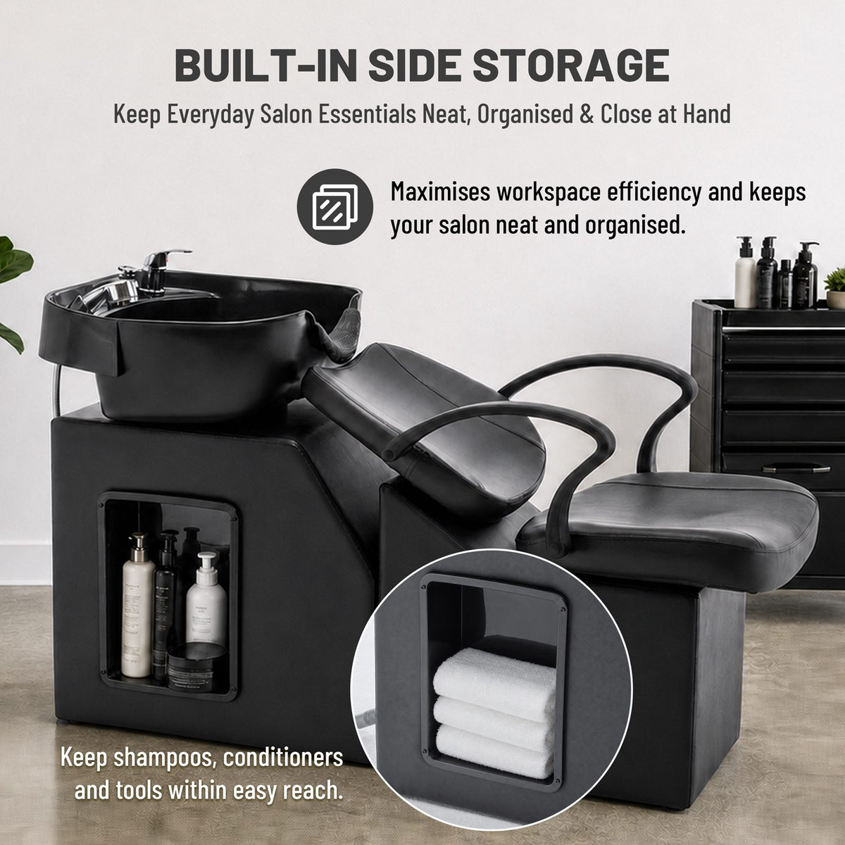 WestWood Shampoo Bowl and Chair Set 03