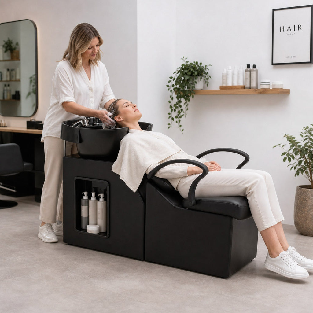 WestWood Shampoo Bowl and Chair Set 03