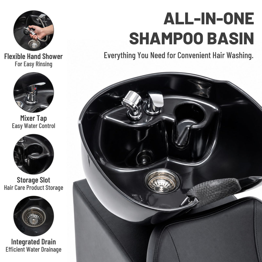 WestWood Shampoo Bowl and Chair Set 04