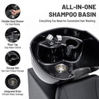 WestWood Shampoo Bowl and Chair Set 04