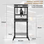 SwitZer 20 Ton Hydraulic Shop Press Grey