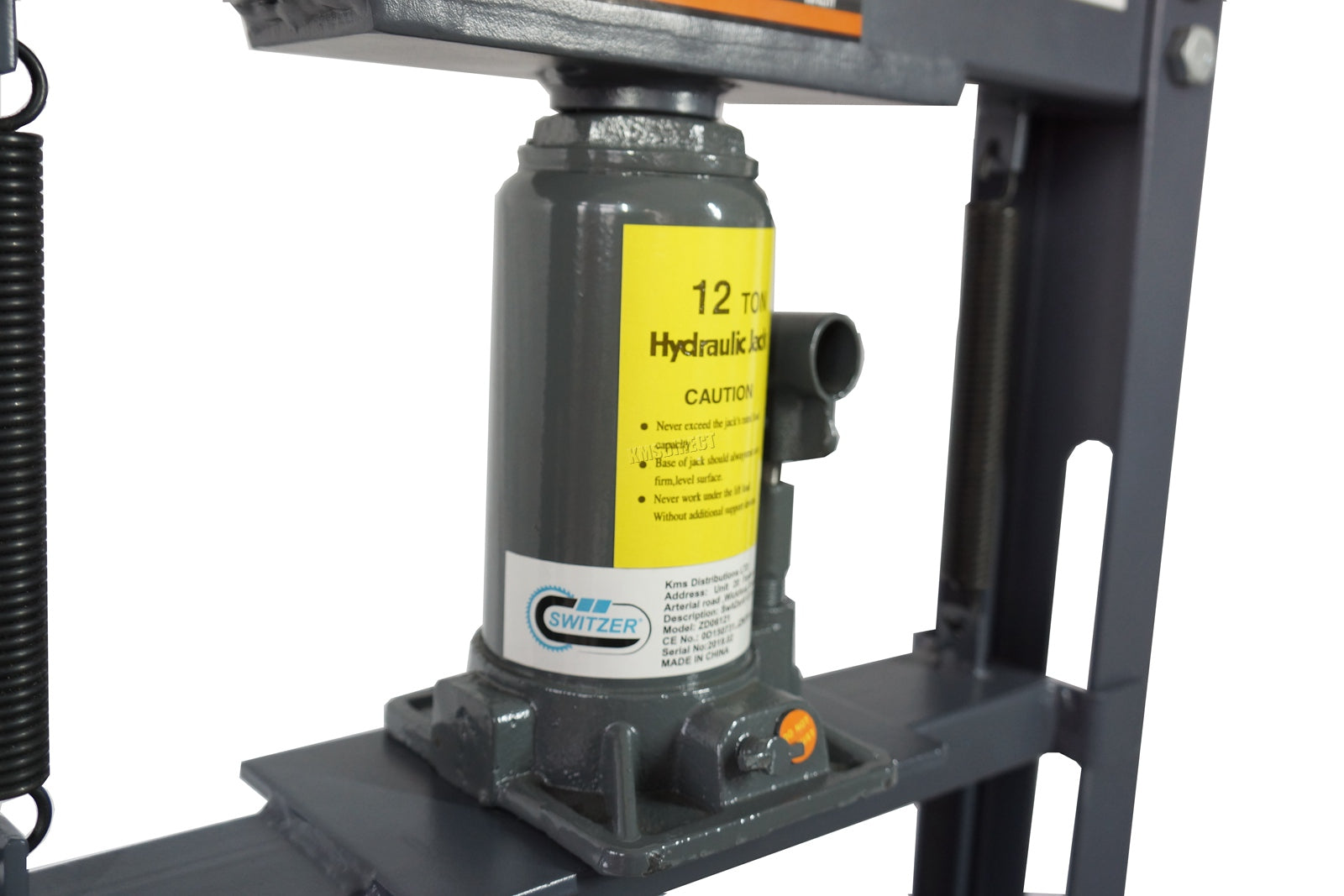 SwitZer 12-Ton Hydraulic Press