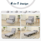 WestWood Sofa Bed 4-in-1 Convert Folding Recliner