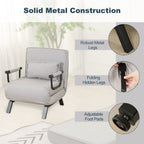 WestWood Sofa Bed 4-in-1 Convert Folding Recliner