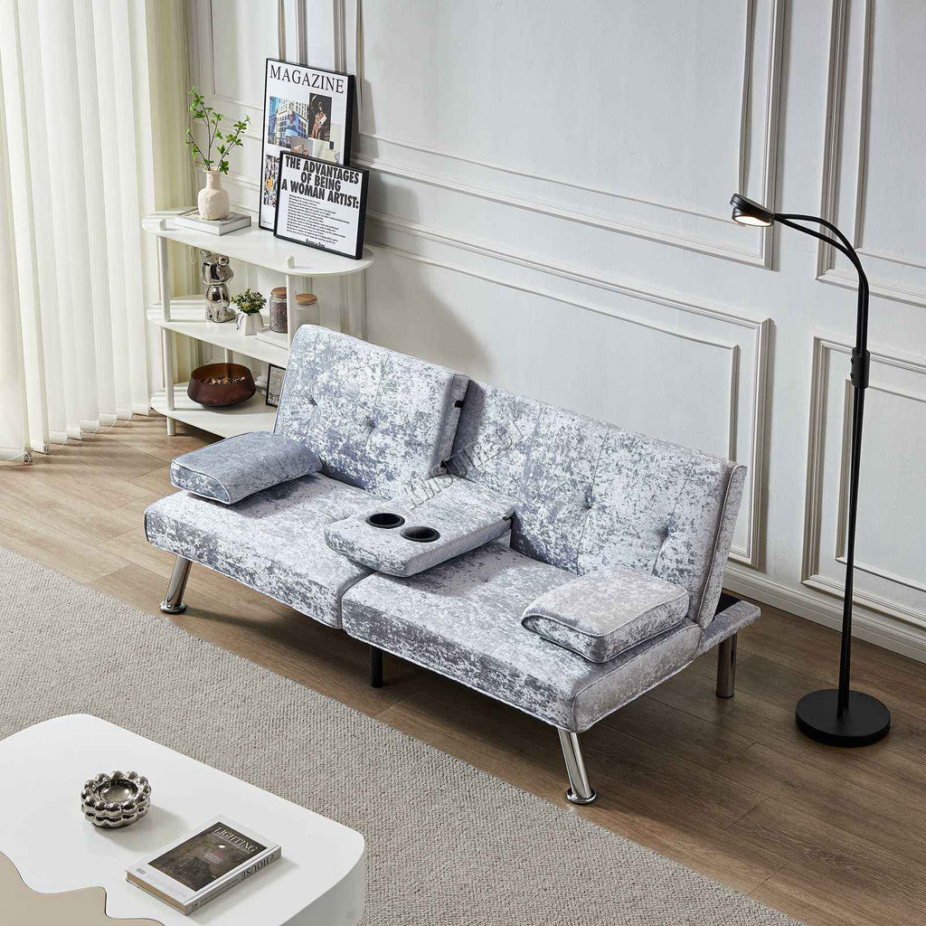WestWood Sofa Bed Fabric Manhattan Recliner 3 Seater